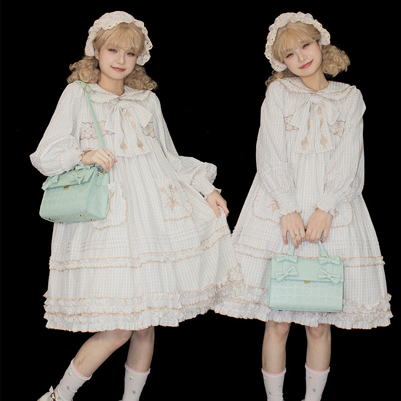 LovelyLota Original Bag | "Cute Sweetheart" Embossed Bag | Chocolate Design Handbag & Crossbody Bucket Bag