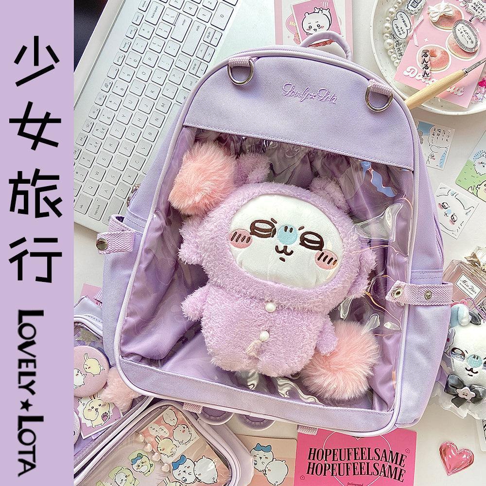 LovelyLota girls trip cotton doll Itabag Multifunctional backpack - Lovely Lota Shop