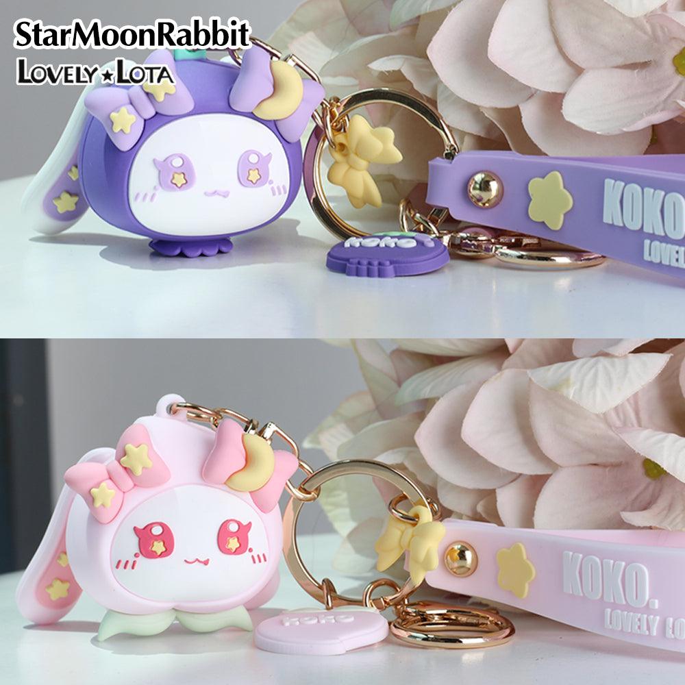 StarMoonRabbit Cute fruit keychain pendant - Lovely Lota Shop
