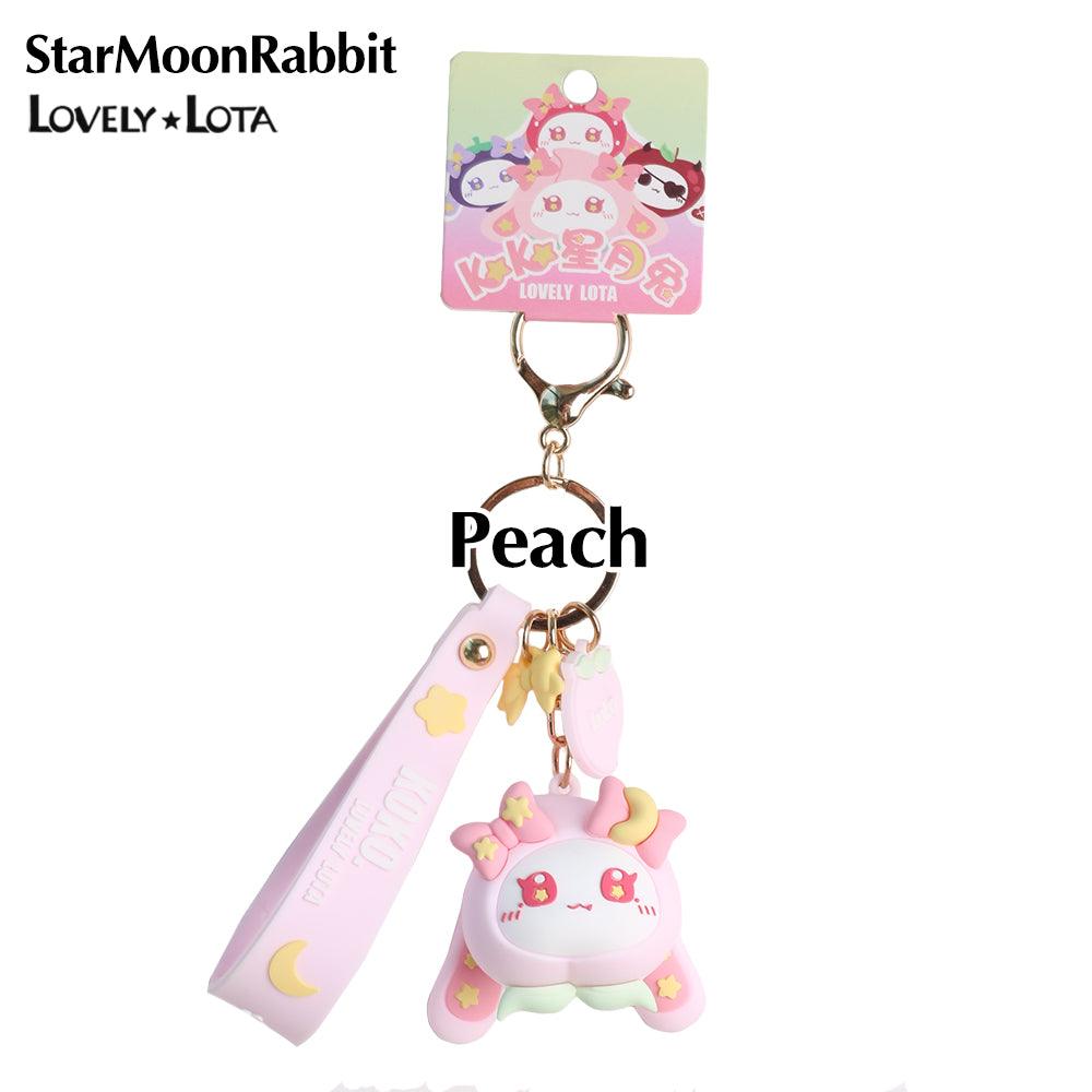 StarMoonRabbit Cute fruit keychain pendant - Lovely Lota Shop