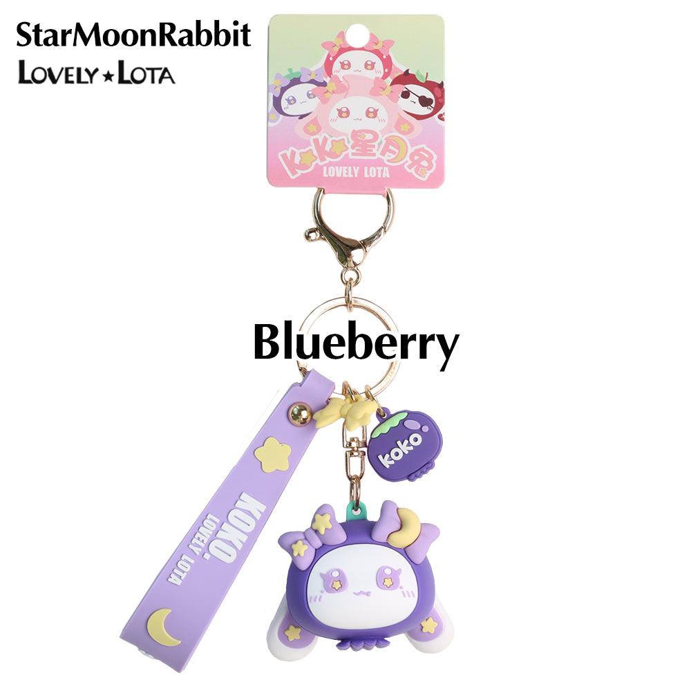 StarMoonRabbit Cute fruit keychain pendant - Lovely Lota Shop