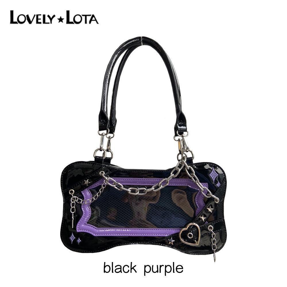 LovelyLota 链爱游戏bone type itabag Shoulder crossbody bag - Lovely Lota Shop