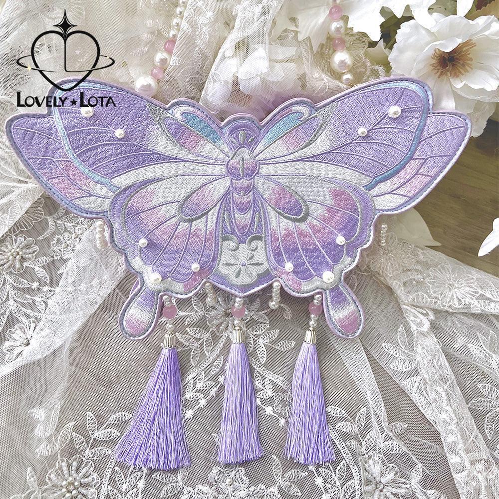 LovelyLota Butterfly Chinese style Lolita bag - Lovely Lota Shop