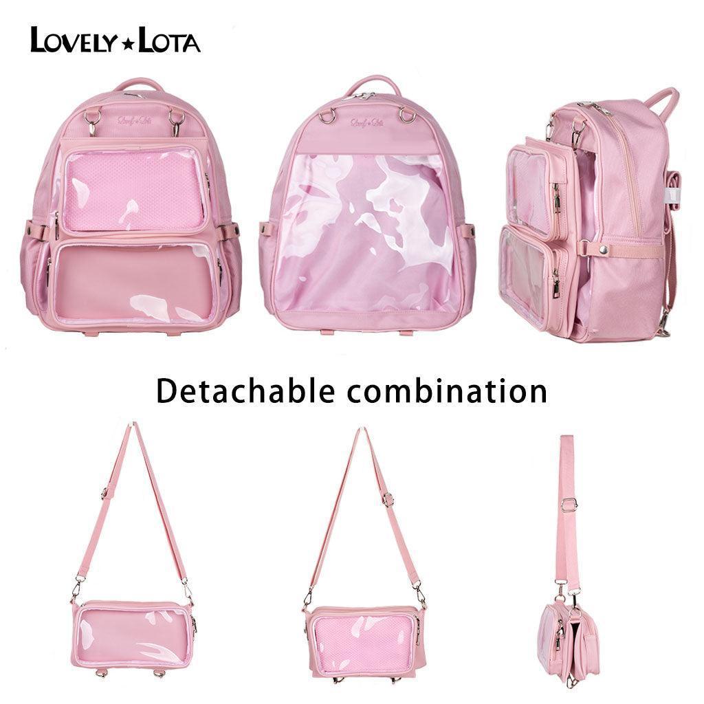 LovelyLota girls trip cotton doll Itabag Multifunctional backpack - Lovely Lota Shop