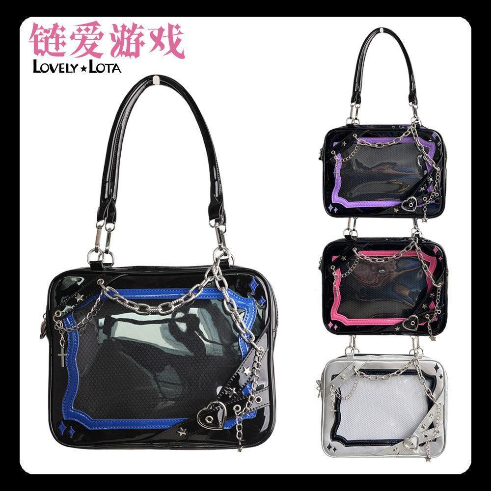 LovelyLota 链爱游戏square itabag Shoulder crossbody bag - Lovely Lota Shop