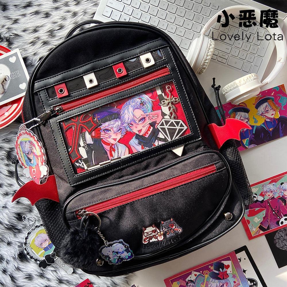LovelyLota Devil Rabbit Backpack Small food itabag - Lovely Lota Shop