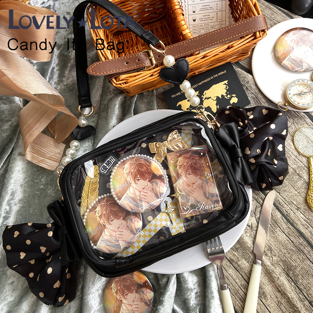 【IN STOCK】LovelyLota Original Candy Ita Bag - Cute Kawaii Girls’ Versatile Casual Bag for Single-shoulder, Crossbody & Chest Wear