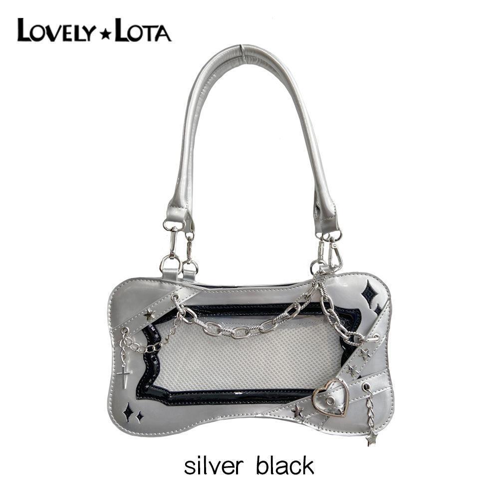LovelyLota 链爱游戏bone type itabag Shoulder crossbody bag - Lovely Lota Shop