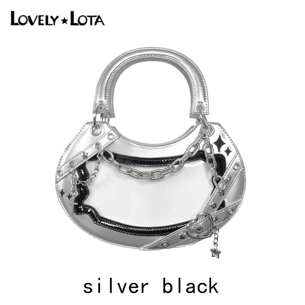 LovelyLota 链爱游戏crescent shape itabag Shoulder crossbody bag - Lovely Lota Shop