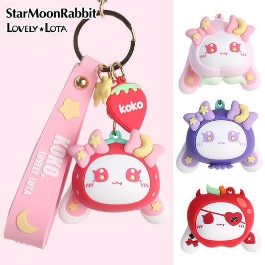 StarMoonRabbit Cute fruit keychain pendant - Lovely Lota Shop