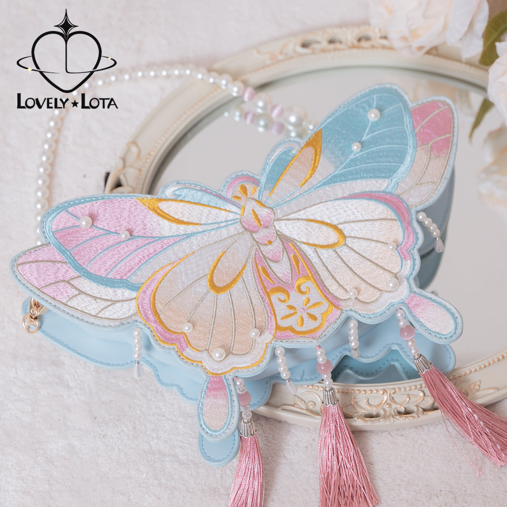 LovelyLota バタフライ中国風ロリータバッグ