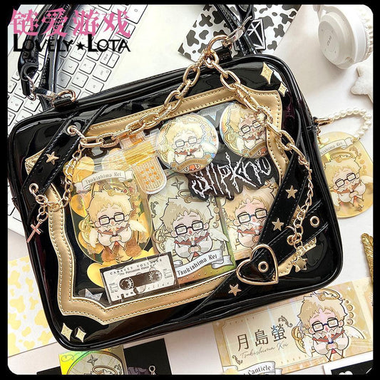 LovelyLota 链爱游戏square itabag Shoulder crossbody bag - Lovely Lota Shop