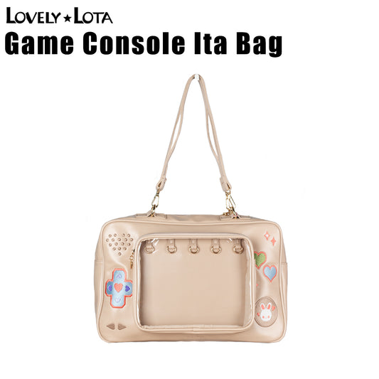 In Stock | LovelyLota Original Game Console Ita Bag, Large Capacity Laptop Bag, Handheld & Backpack Small Capacity Pin Display Ita Bag