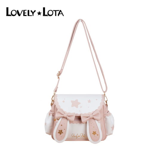 LovelyLota Brand Star Moon Rabbit IP Cute Crossbody Shoulder Bag Small