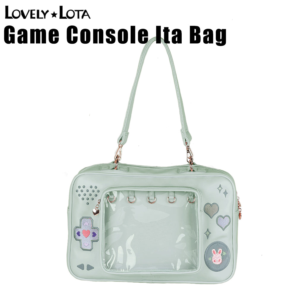 In Stock | LovelyLota Original Game Console Ita Bag, Large Capacity Laptop Bag, Handheld & Backpack Small Capacity Pin Display Ita Bag