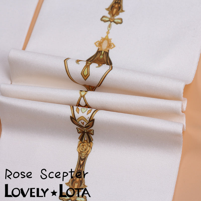 [In Stock]LovelyLota Original Crown & Rose Print Velvet 120D Fashion Versatile Lolita Pantyhose for Women