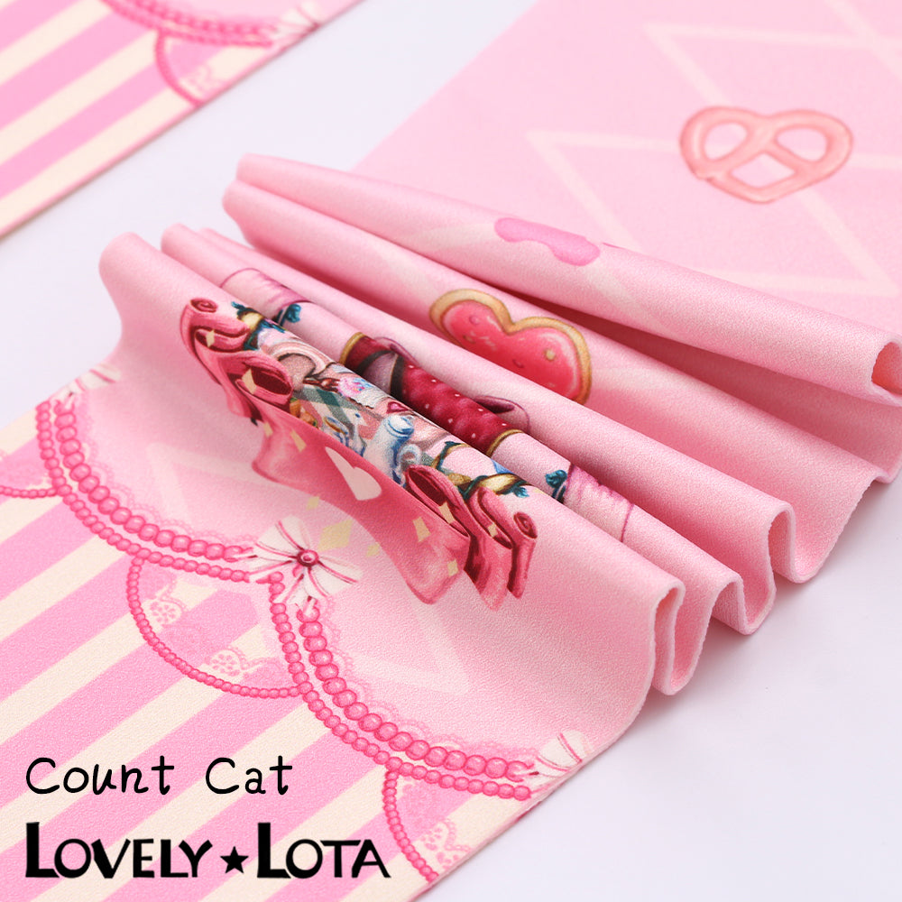 【In Stock】 LovelyLota Original Count Kitty Cute Print 120D Velvet Lolita Pantyhose