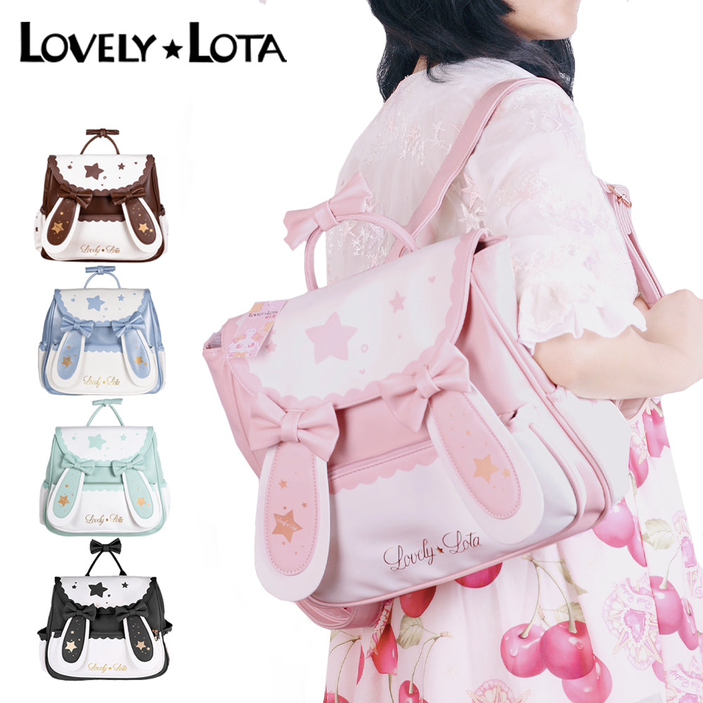 LovelyLota Brand Star Moon Rabbit IP Cute Backpack Large