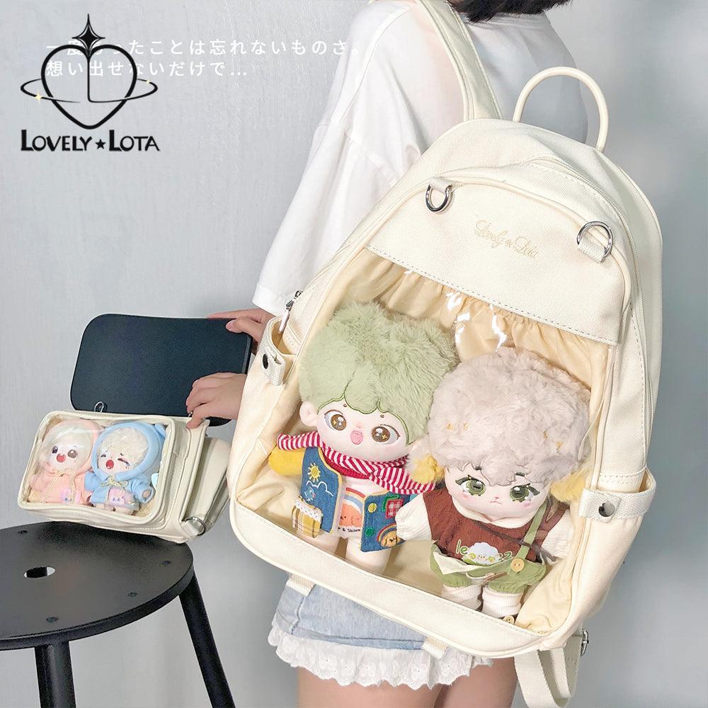 LovelyLota girls trip cotton doll Itabag Multifunctional backpack - Lovely Lota Shop
