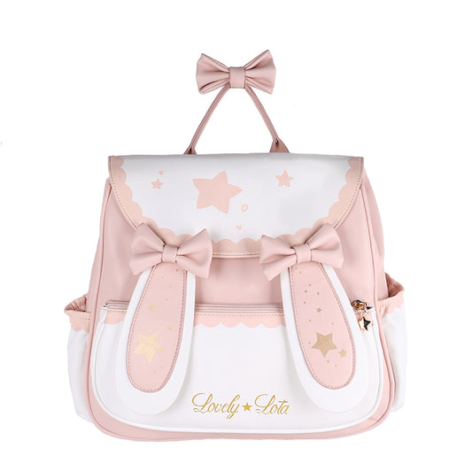 LovelyLota Brand Star Moon Rabbit IP Cute Backpack Large