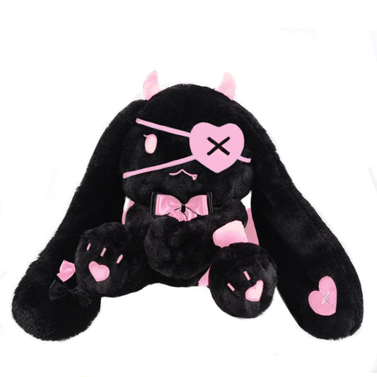LovelyLota Demon Rabbit Plush Doll Backpack Lolita bag - Lovely Lota Shop